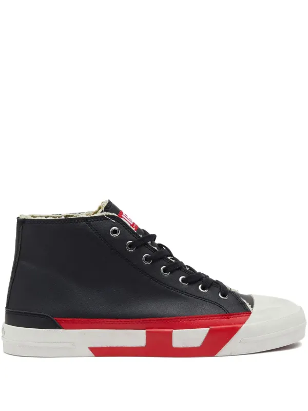 Diesel S-D-Verse Mid II Sneakers – Schwarz (Y03723P7474)