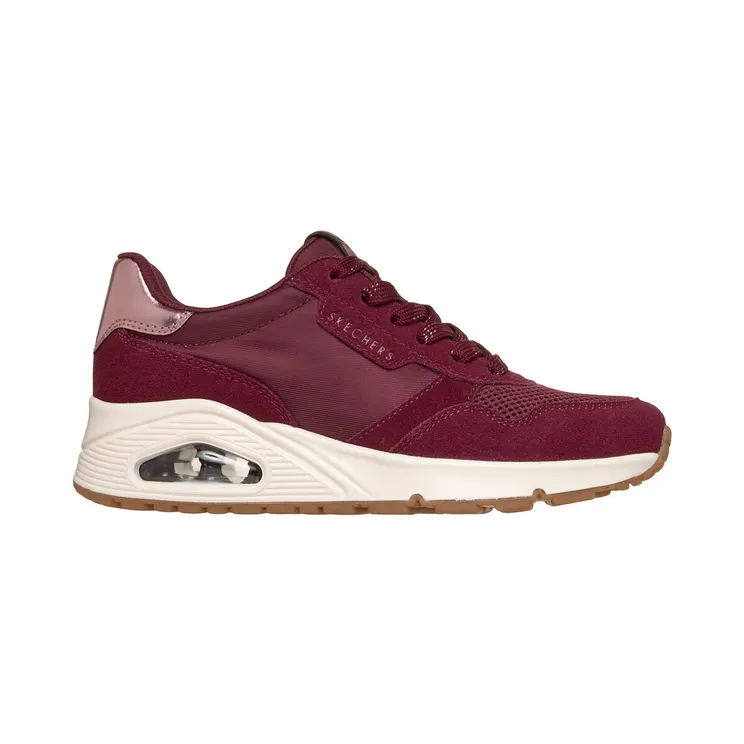 Skechers UNO – Vintage Air Bordeauxrood