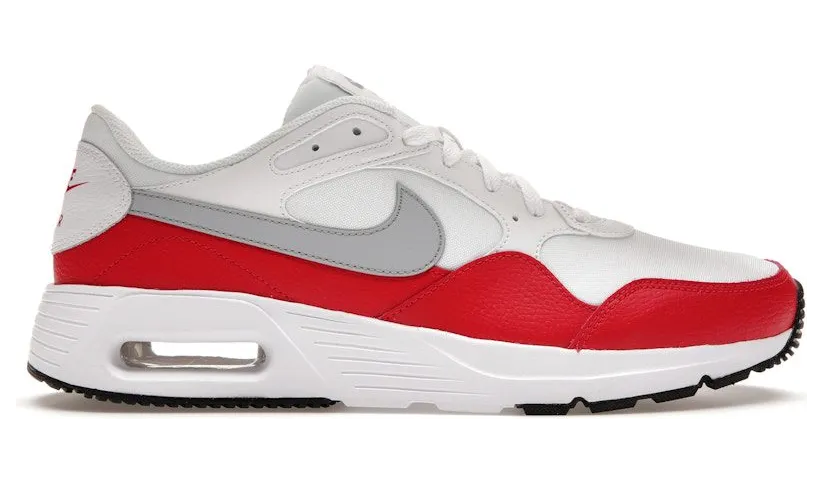 Nike Air Max SC White University Red Wolf Grey (CW4555-107)