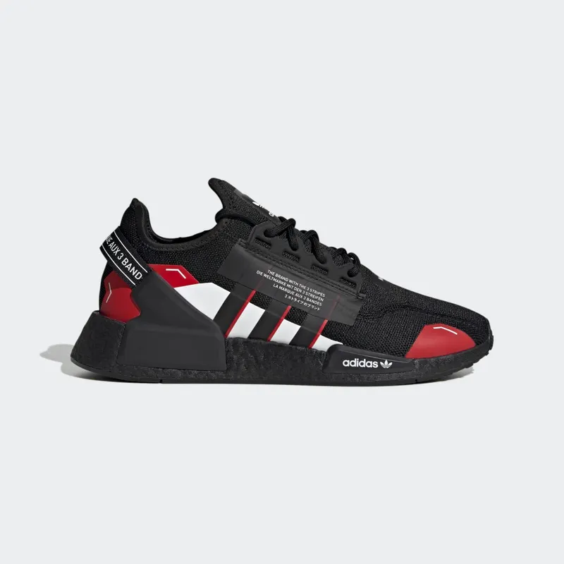 adidas NMD_R1 V2 Core Black / Core Black / Better Scarlet (ID4319)