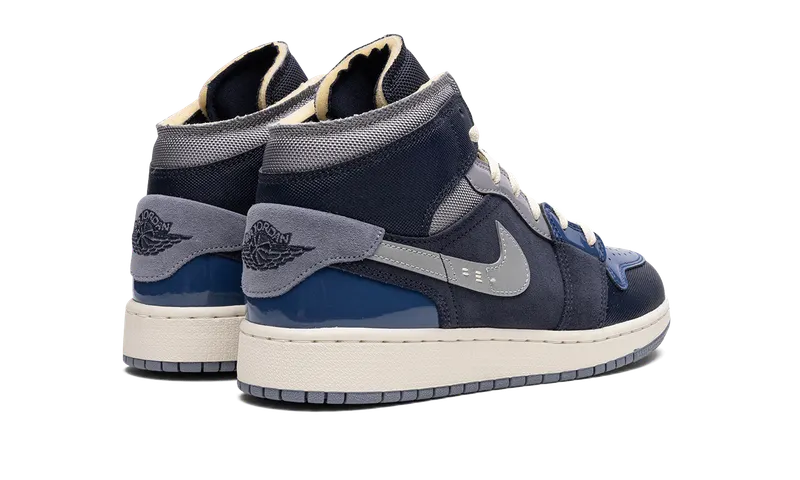 AIR Jordan 1 MID SE CRAFT GS “Inside Out – Obsidian” (DX2193-400)