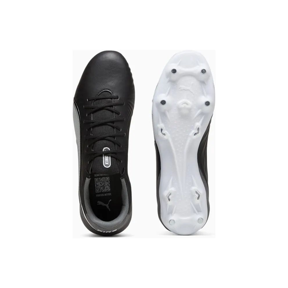 Puma King Match MxSG Black White Cool Dark Gray (107875-01)