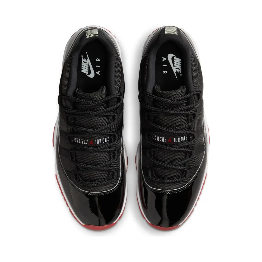 Jordan 11 Retro Low “Bred (2025)” (FV5104-006)