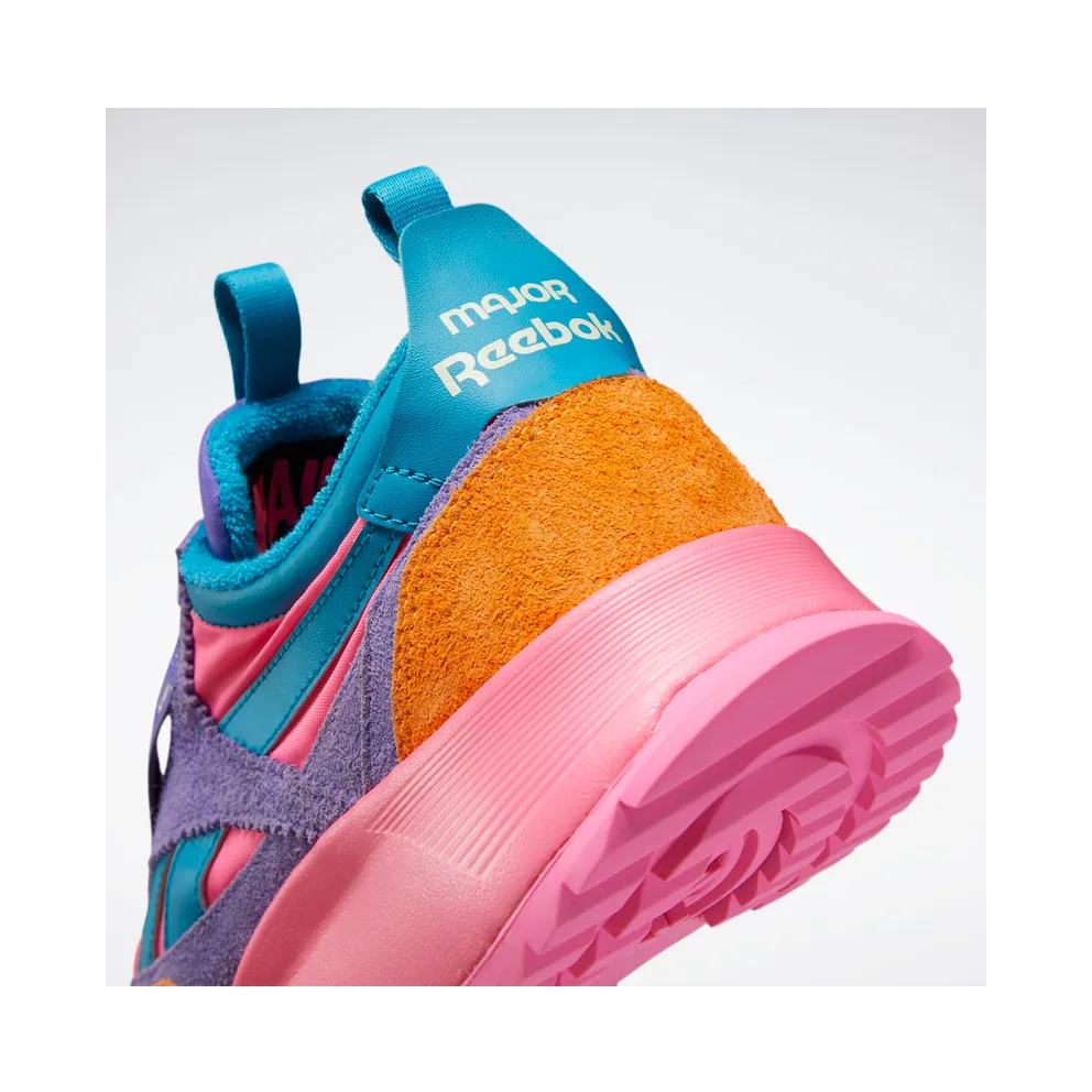 Adidas Daniel Moon Classic Leather Legacy Solar Pink / Pushy Purple / Switch Blue (GY5326)