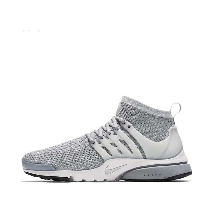 Nike Air Presto Ultra Flyknit “Wolf Grey / White / Black / Pure Platinum” (835570-002)