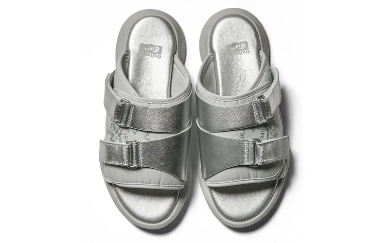 Onitsuka Tiger Ohbori Slider 2.0 Pure Silver Glacier Grey (1183C332-020)