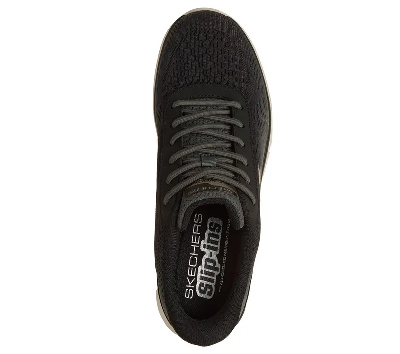 Skechers Slip-ins: Track – Revno Sneaker Olijf/Black