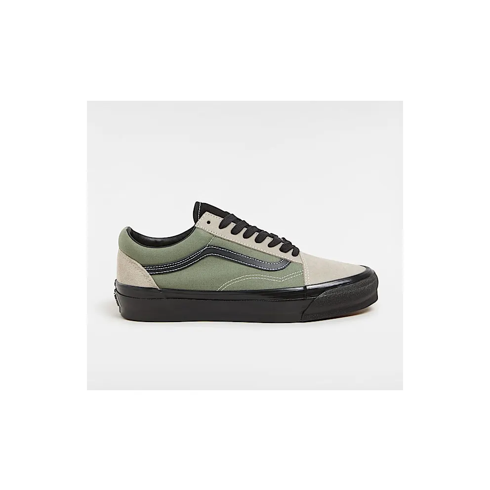 Vans Old Skool – “Aluminum Grey Olive Green” (VN000CQDCL3)