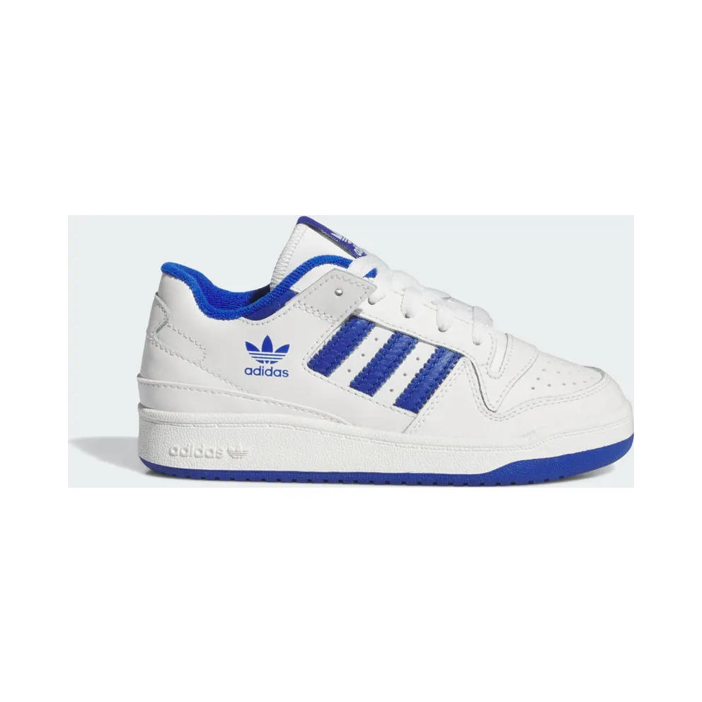 Adidas Forum Low CL Kids Core White / Royal Blue / Core White (IH7922)