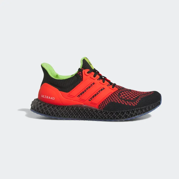 adidas Ultra adidas 4D Core Black / Bright Red / Semi Solar Green (HP9737)