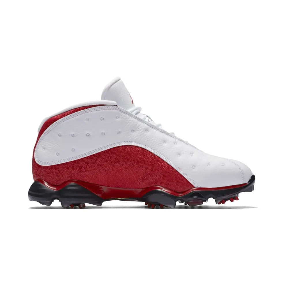 Jordan 13 Retro Golf Cleat White Red White/University Red (917719-101)