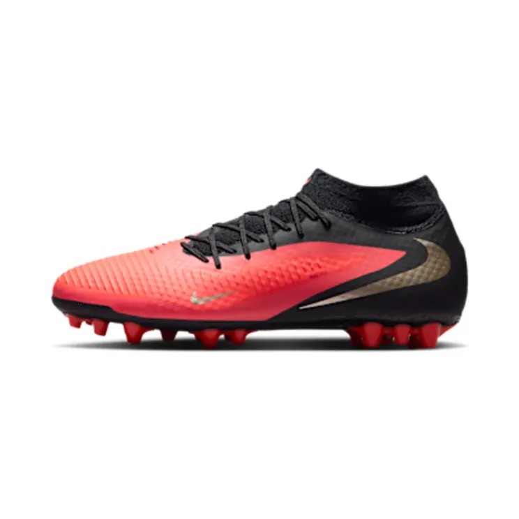Nike Phantom 6 High Academy Artificial-Grass “Bright Crimson / Black / Blur” (HQ2281-600)