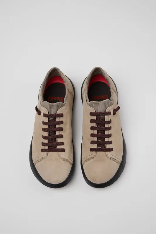 Camper Peu Serra suède – Beige (K101075011)