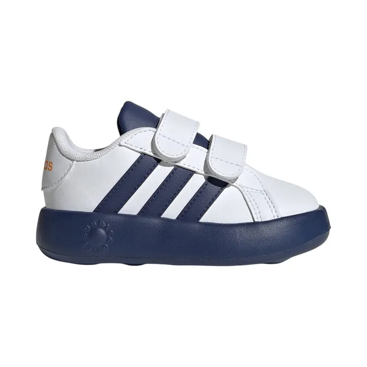 adidas Grand Court 2.0 Cloud White Dark Blue (JI0979)