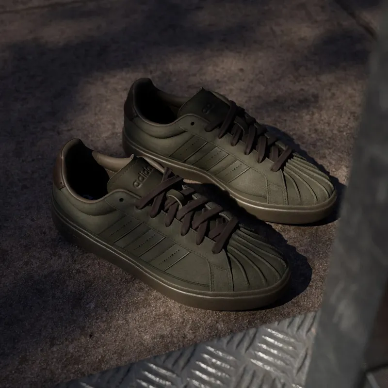 Adidas STREETTALK Shoes Shadow Olive / Shadow Olive / Dark Brown (KJ7440)