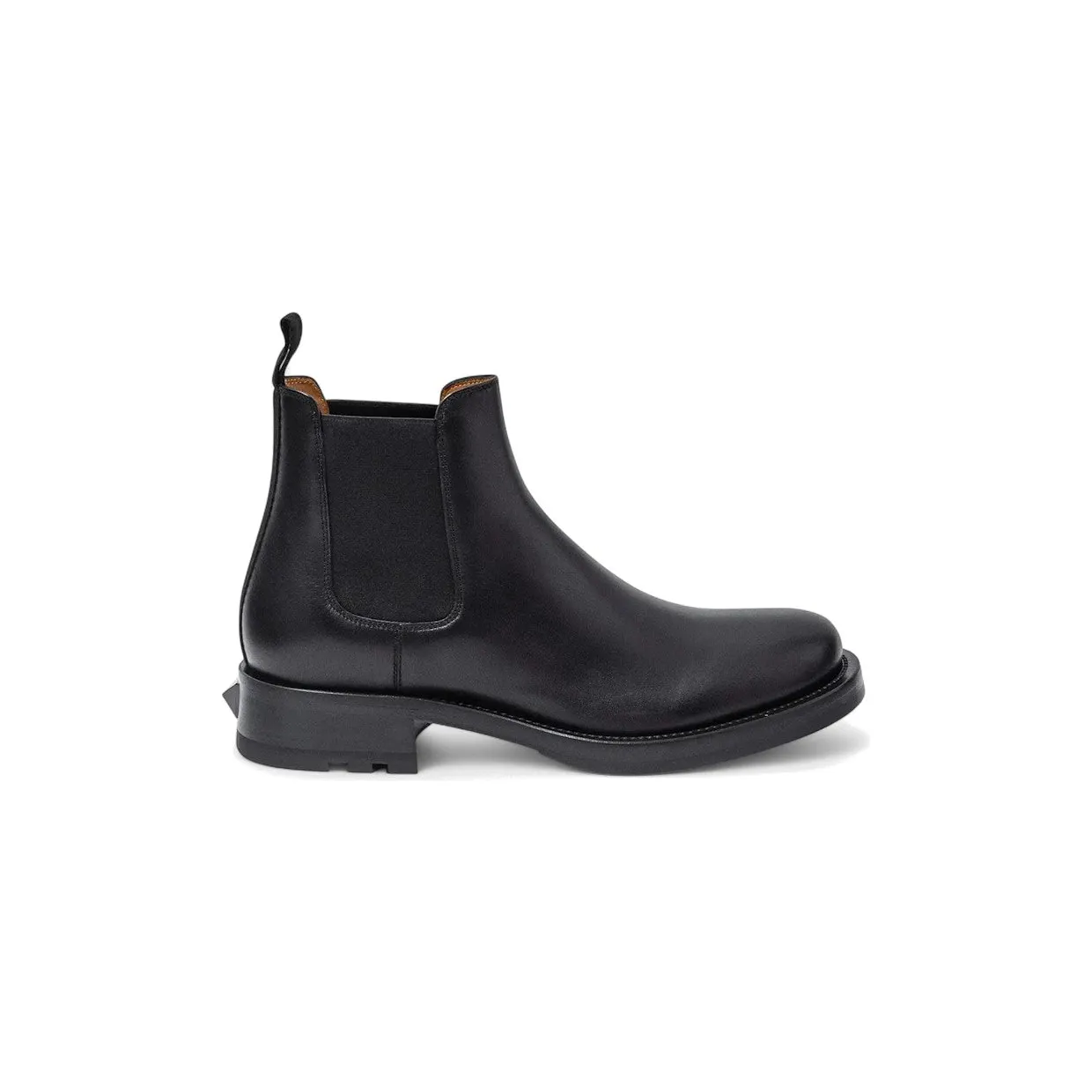 Valentino Garavani Roman Stud Leather Ankle Boots Black (WY2S0E58 ZQK 0NO)