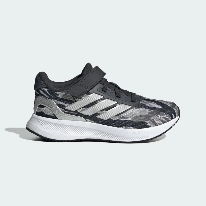Adidas Runfalcon 5 Kids Silver Pebble / Silver Metallic / Carbon (JQ2185)