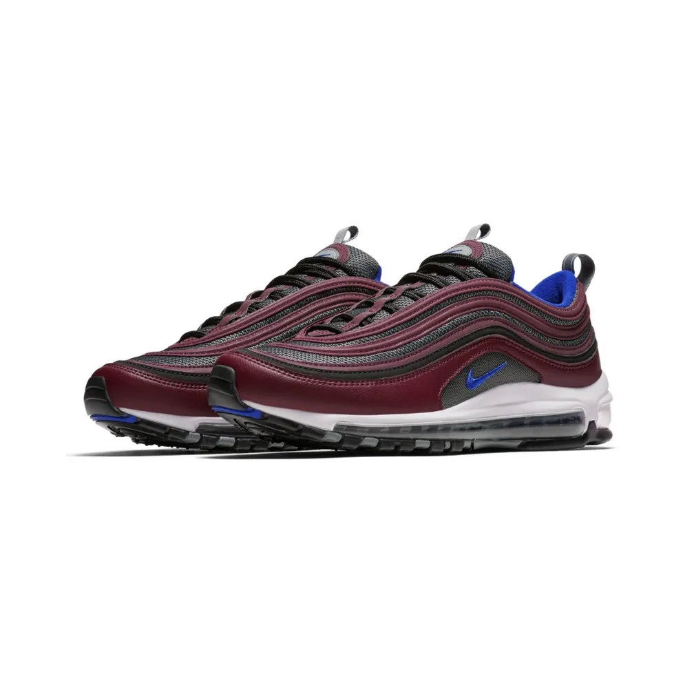 Nike Air Max 97 Cool Grey Night Maroon Cool Grey/Night Maroon-Pure Platinum-Racer Blue (921826-012)