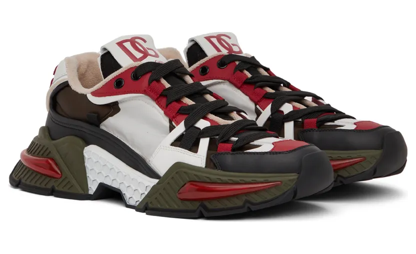 Dolce & Gabbana Multicolor Airmaster Low-Top Sneakers (CS1984 AQ744) (4)
