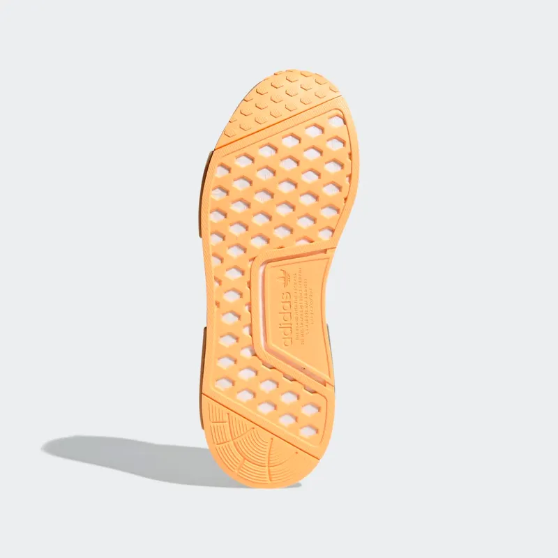 Adidas NMD_R1 Feather Grey / Feather Grey / Acid Orange (GW5632)