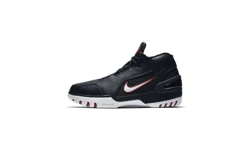 Nike Air Zoom Generation Black White Retro Black/White-Varsity Crimson (AJ4204-001)
