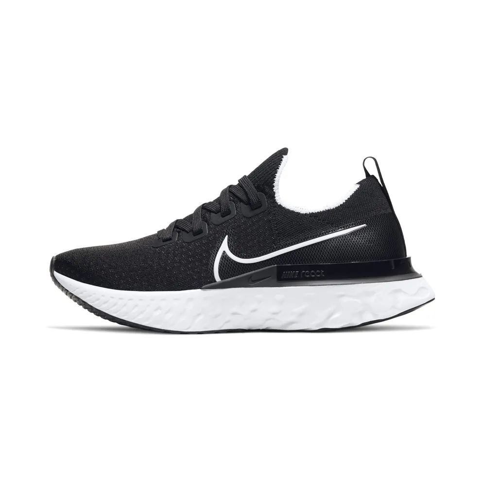 Nike React Infinity Run Black White (W) Black/White-Dark Grey (CD4372-002)