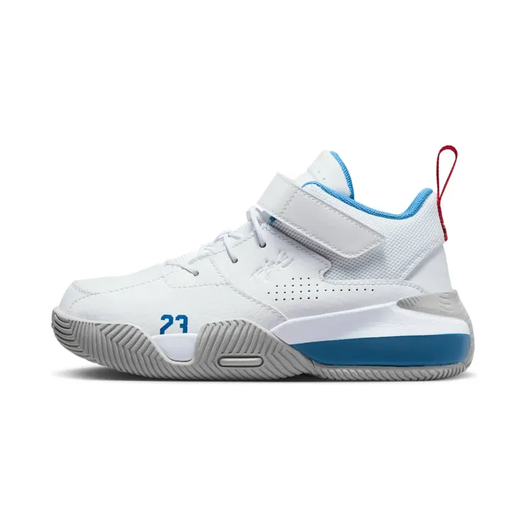 Jordan Stay Loyal 2 “White / University Red / Light Smoke Grey / True Blue” (DQ8399-101)
