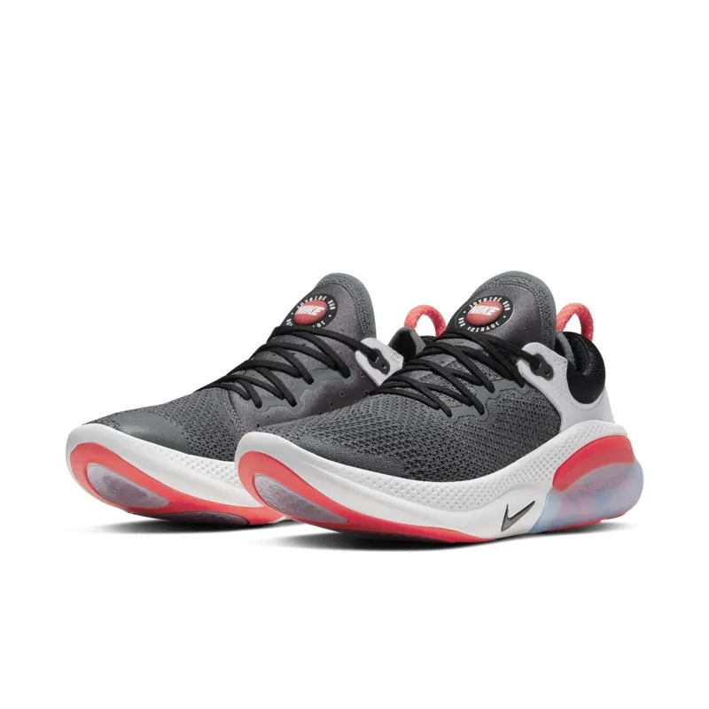 Nike Joyride Run Flyknit Dark Grey Bright Crimson Dark Grey/Pure Platinum-Anthracite-Bright Crimson (AQ2730-004)