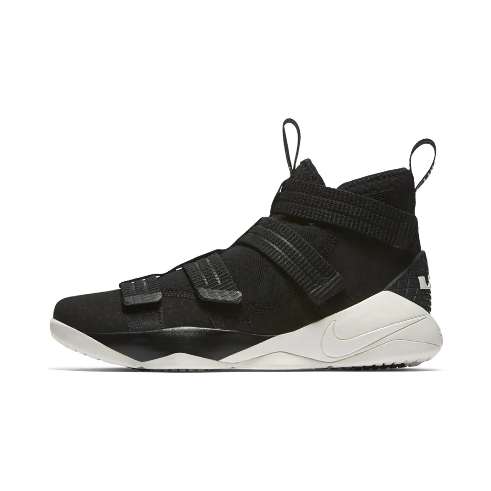 Nike LeBron Zoom Soldier 11 Black Sail Black/Racer Blue-Sail (897646-004)