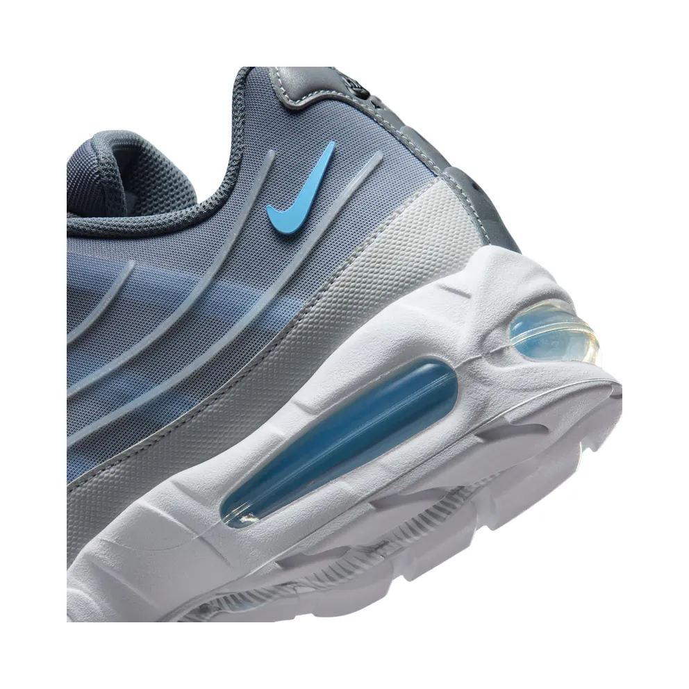 Nike Air Max 95 Big Bubble Tech “Smoke Grey / White / Black / Football Blue” (IH7853-003)