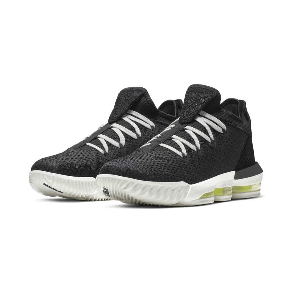 Nike LeBron 16 Low Black Volt Glow Black/Black-Summit White-Volt Glow (CI2668-004)