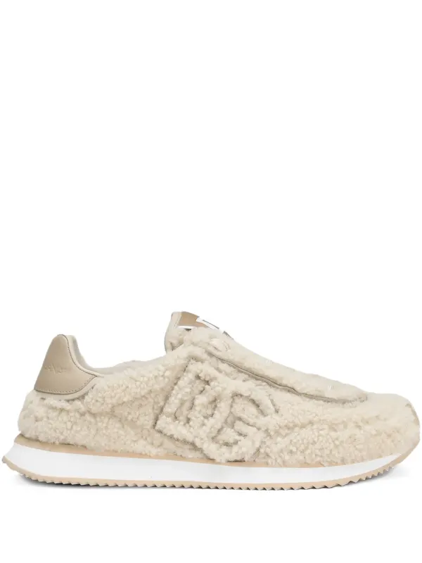 Dolce & Gabbana DG mit Shearling – Nude (CK2288AI988)