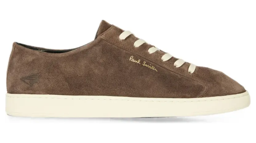 Paul Smith Tripp Sneakers aus dunklem taupefarbenem Wildleder – Braun (M1STRP02WSUE)