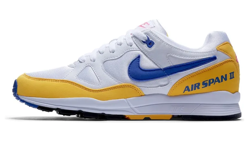 Nike Air Span II White/Laser Orange/Hyper Pink/Hyper Royal (AH8047-103)