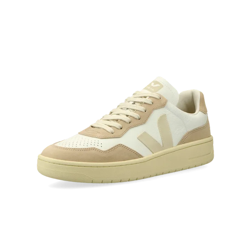 VEJA V-90 Leather (extra white / pierre) – VD2003377