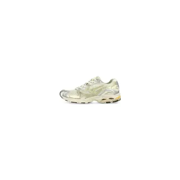 Mizuno Wave Rider 10 ‘SPORTY PACK’ “Cream White/Light Jade Green / Silver” – “Wit” (D1GA243106)