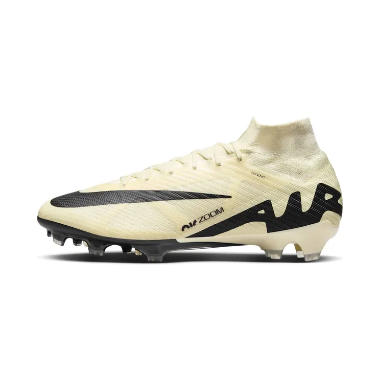 Nike Zoom Mercurial Superfly 9 Elite FG “Lemonade / Black” (DJ4977-700)