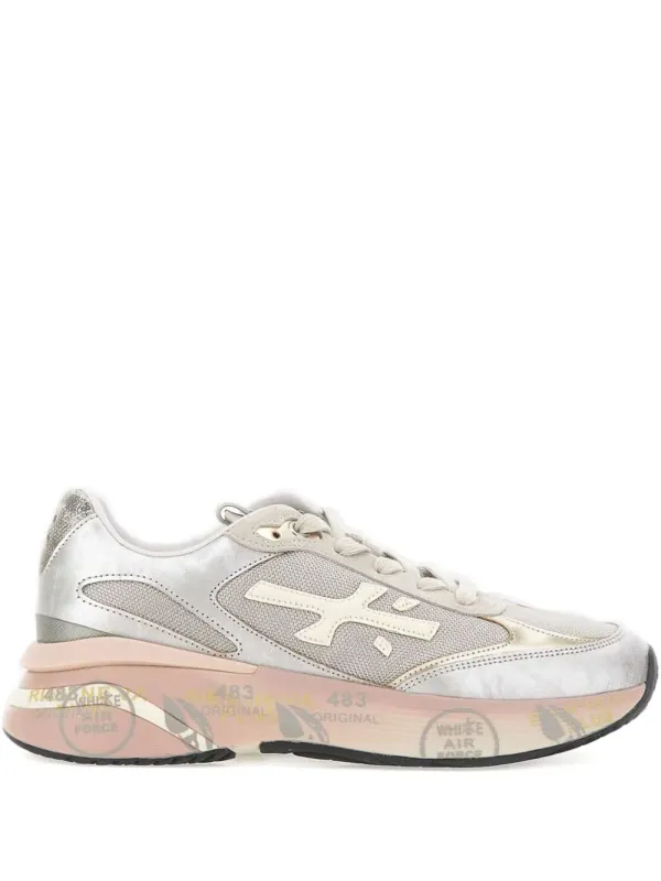 Premiata Moerund7797 with logo – Silver