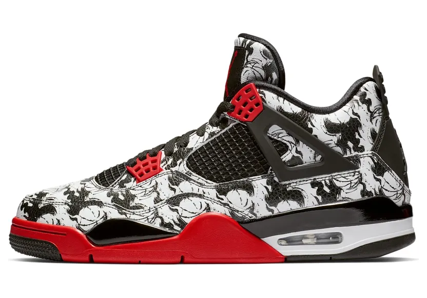 Air Jordan Nike AJ IV 4 Retro Tattoo (2018) (BQ0897-006)