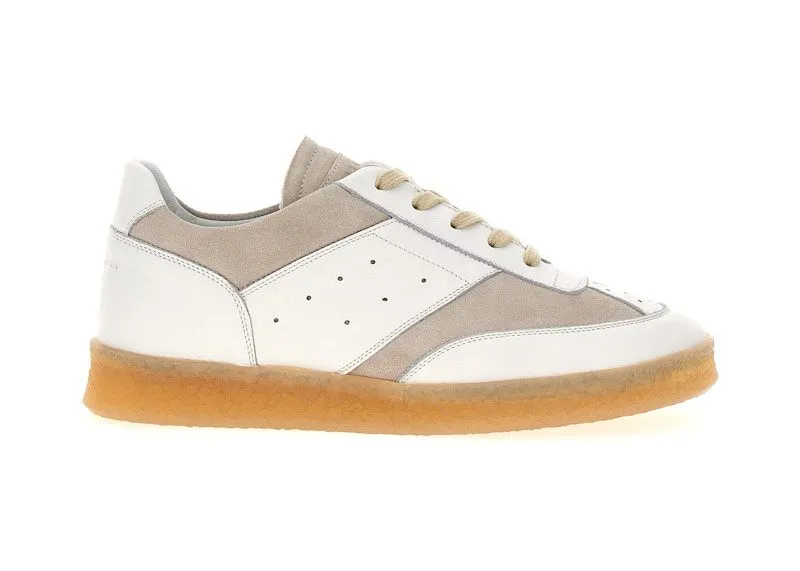Maison Margiela MM6 White Beige Suede (S59WS0212P0673T1003)