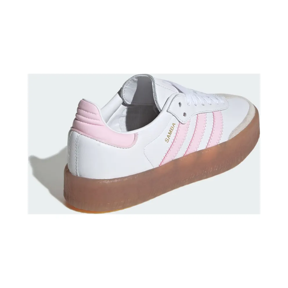 Adidas Samba Kids Cloud White / Clear Pink / Gold Metallic (JQ1237)
