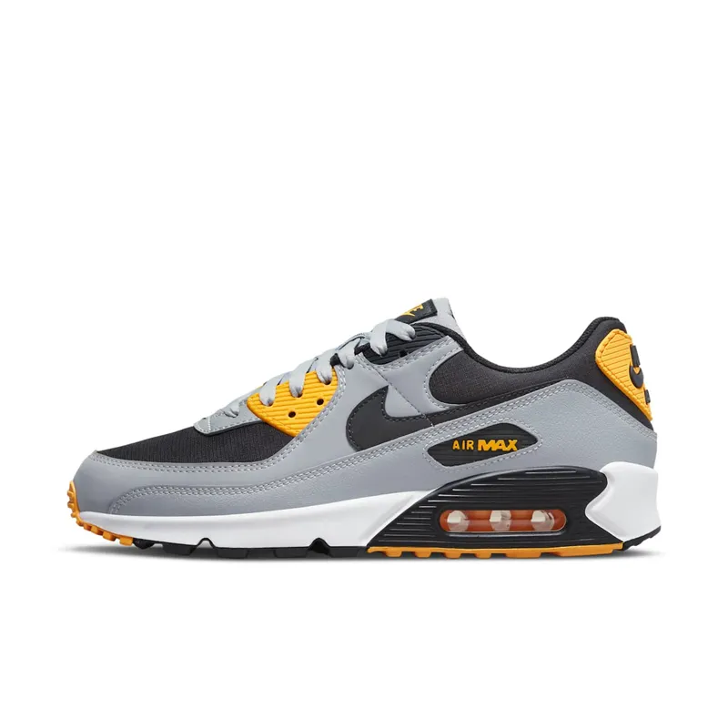 Nike Air Max 90 Grey Black University Gold (DH4619-003)