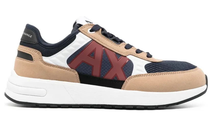 Armani Exchange Sneakers aus Wildleder – Schwarz (XUX090XV276)