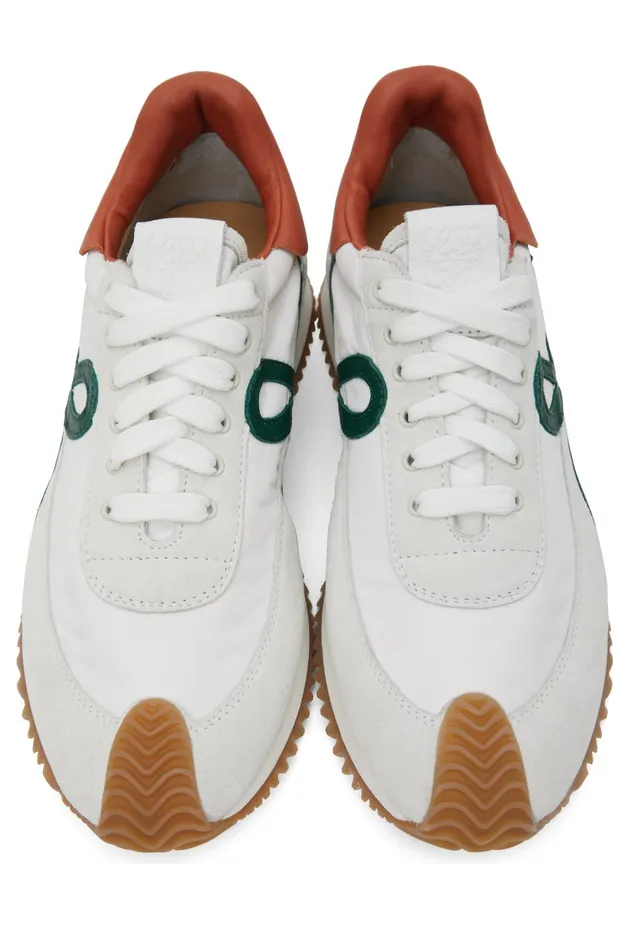Loewe Off-White & Grey Flow Runner Sneakers (M616282X11) (5)