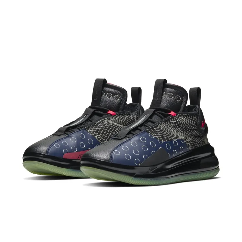 Nike Air Max 720 Waves Blue Void Black Blue Void/Black-Lab Green-Red Orbit (BQ4430-400)