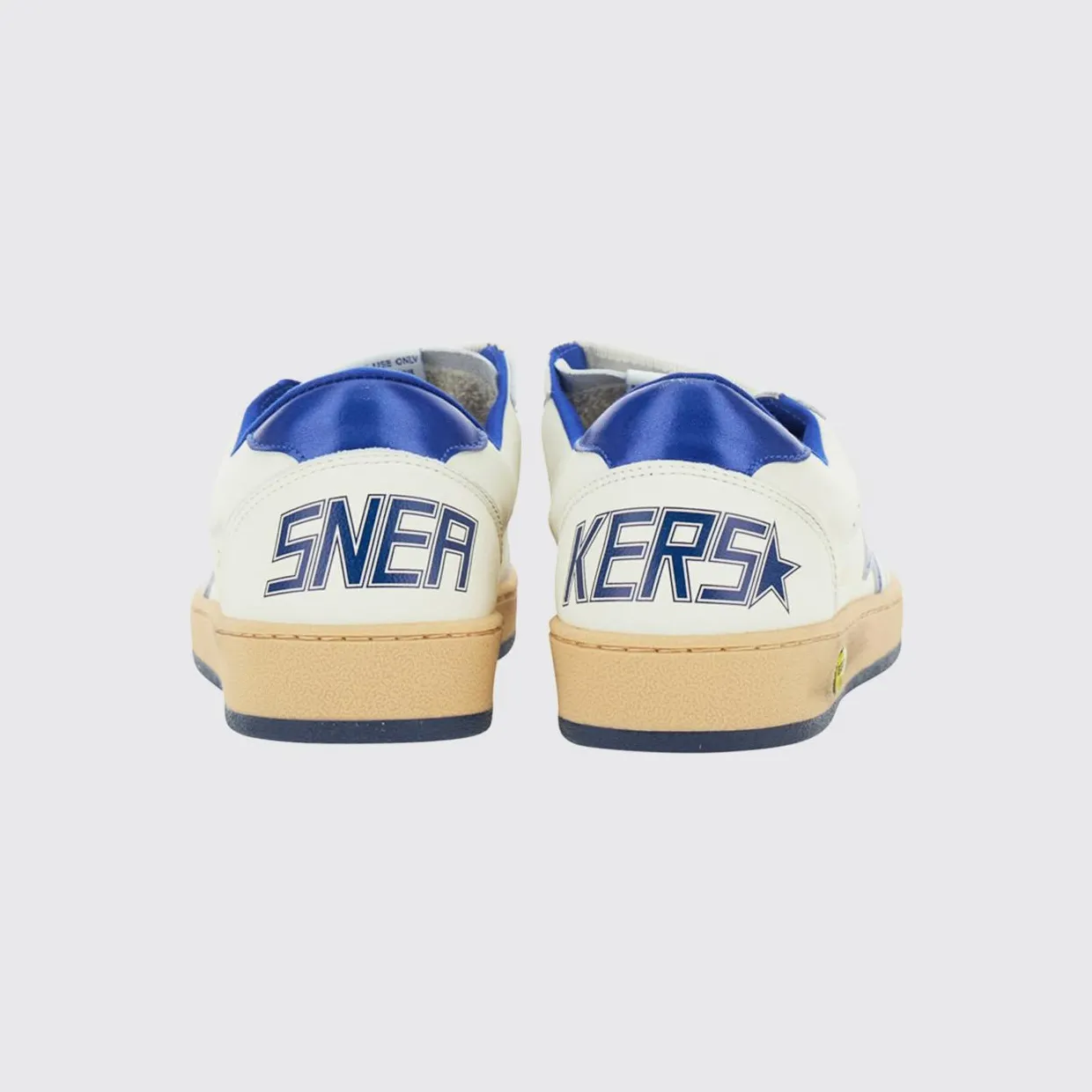Golden goose Boy’s Ball Star Distressed Leather Sneakers with Velcro Straps White (GTF00501F00424610793) (2)