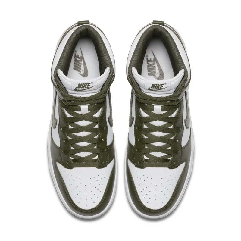 Nike Dunk High Retro Cargo Khaki Cargo Khaki/Cargo Khaki-White (846813-300)
