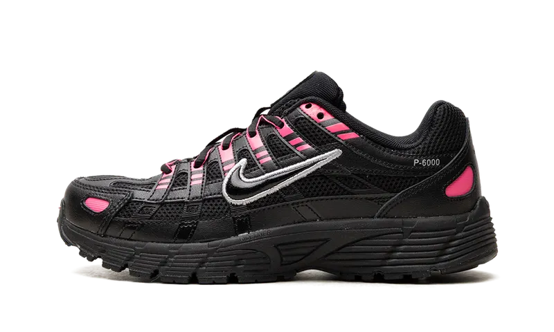 Nike P- 6000 GS “Pink Blast Metallic Silver Black” (HV5064-600)