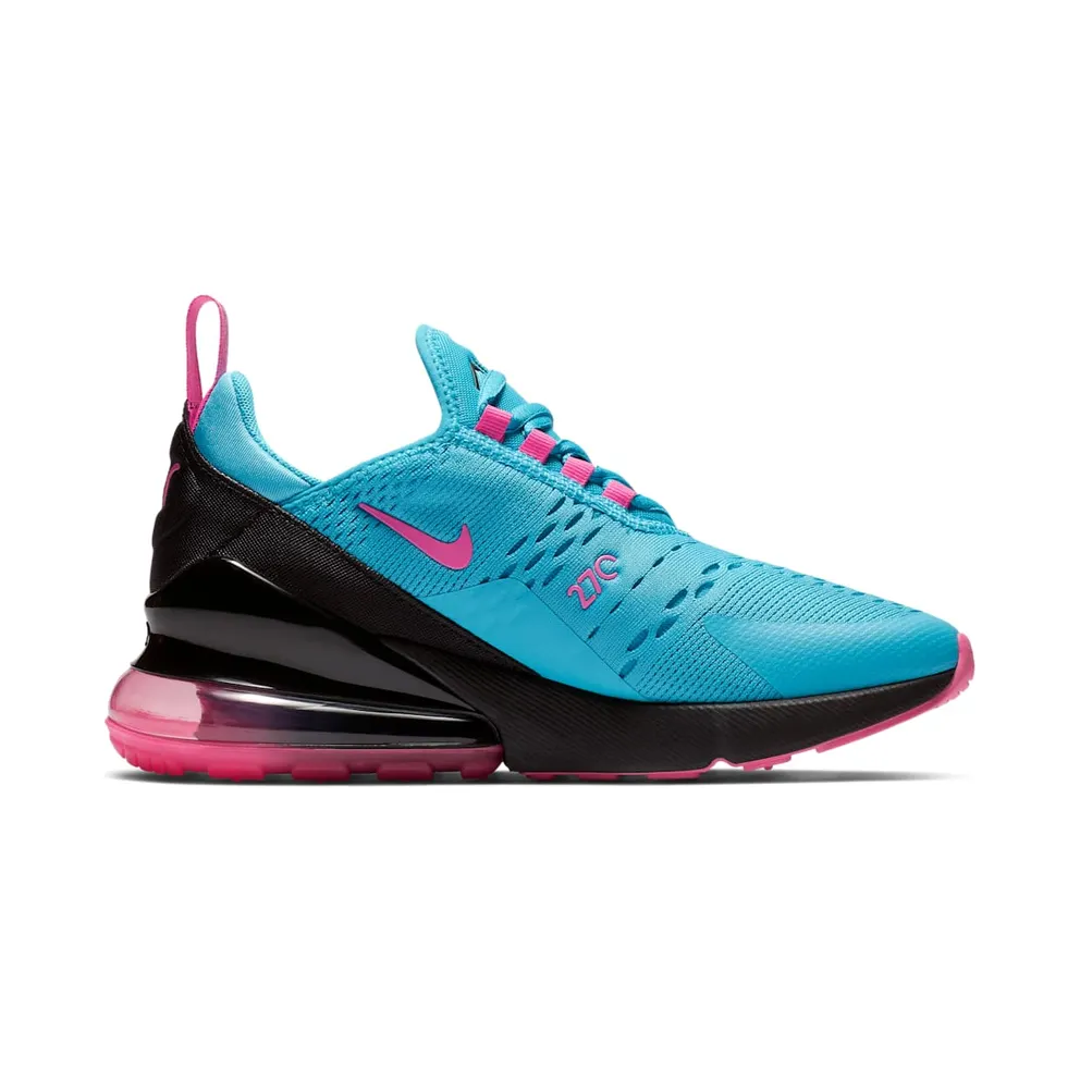 Nike Air Max 270 South Beach (GS) Light Blue Fury/Black-Laser Fuchsia (BV6376-400)