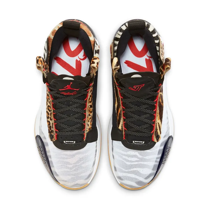 Jordan XXXIV Jayson Tatum Welcome To The Zoo White/Multi-Color (DA1899-900)